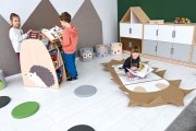 Dubbelzijdige boekenkast egel Tangara Groothandel voor de Kinderopvang Kinderdagverblijfinrichting9